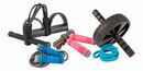 Bild 1 von - CONTRAER - Bauchtrainer »Fitness Set Bauchroller Springseile Fitnessband Bauchmuskeltrainer« (5-St)