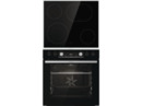 Bild 1 von GORENJE BLACK SET4 PYROLYSE, Backofenset (Glaskeramik-Kochfeld, A+, 77 Liter)