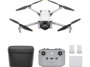DJI Mini 3 Fly More Combo (DJI RC-N1) Drohne, Grau/Weiß