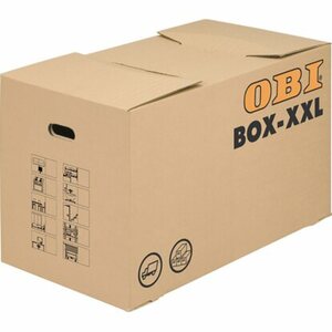 OBI Umzugskarton BOX-XXL 43 cm x 76 cm x 43,5 cm