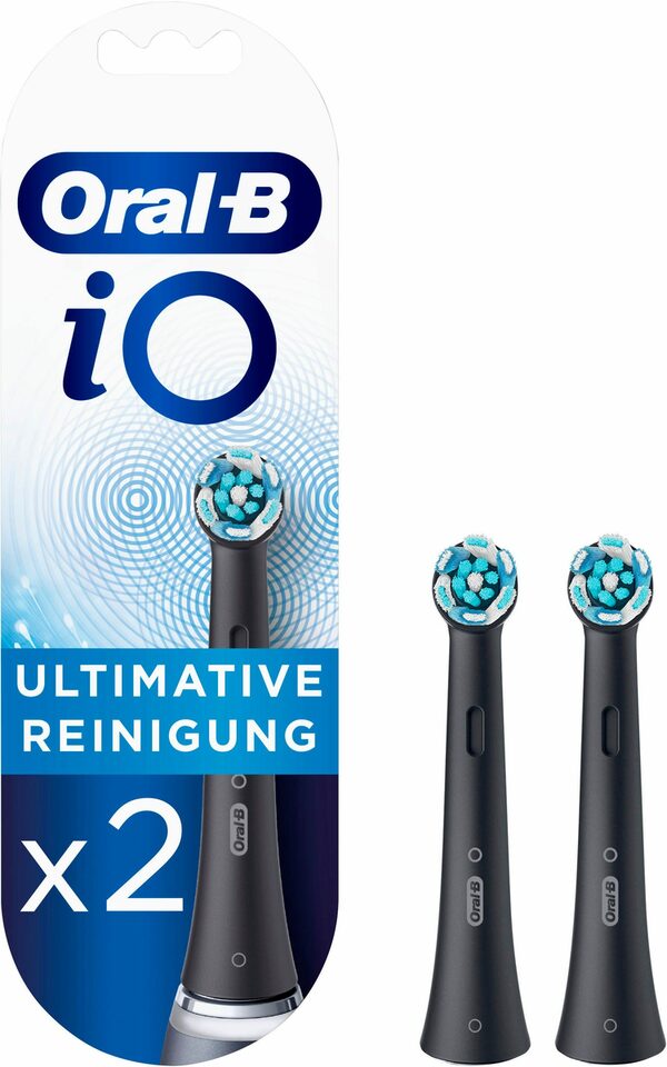 Bild 1 von Oral B Aufsteckbürsten »iO Ultimative Reinigung BLACK«, iO Technologie