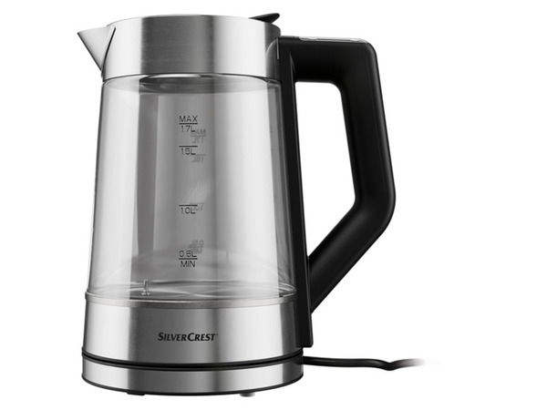 Bild 2 von SILVERCREST Digital-Wasserkocher, Glas, mit LED-Farbwechsel