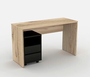 Helvetia Büro-Set »Agapi«, (Set, 2-St), bestehend aus Schreibtisch und Rollcontainer