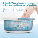 Bild 3 von Daccormax Fußbad »Fußbad Fußmassagegerät Fußbadewanne mit Heizfunktion Vibration Sprudel«, Wasser Elektrisch mit Massage, 14 Massageroller für Fußpflege Fuß Spa