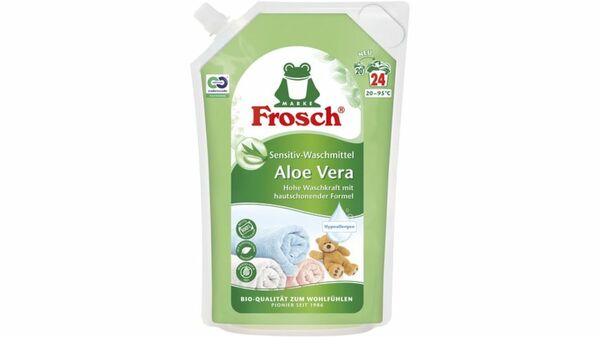 Bild 1 von Frosch Sensitiv Waschmittel Aloe Vera