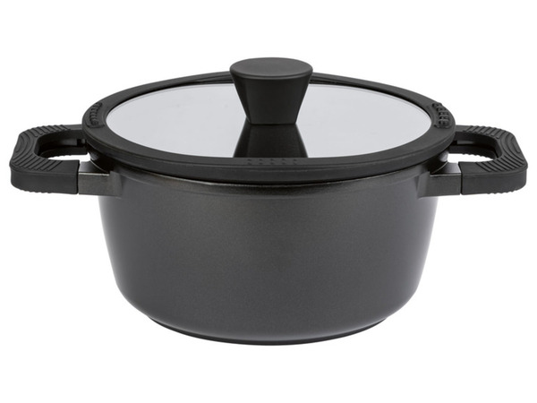 Bild 2 von ERNESTO Aluguss-Kochtopf, Granitoptik, Ø 20 cm