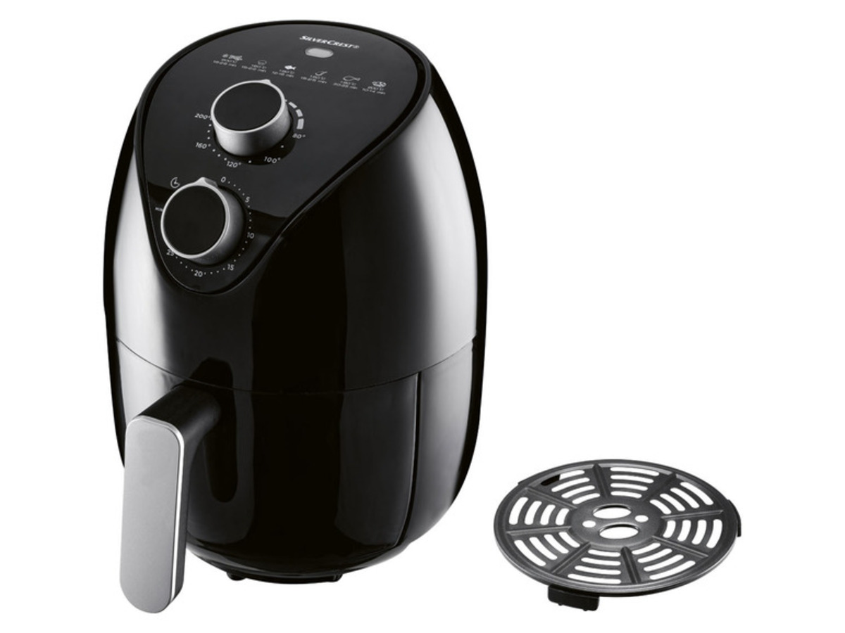 SILVERCREST Heißluftfritteuse »SHLF 1000 A1«, 1000 W, mit Timer von