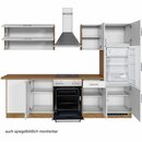 Bild 4 von Held Möbel Küchenzeile Sorrento 210/ 270 cm Weiß-Wotaneiche Winkel