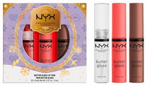 NYX Lipgloss »Professional Makeup Geschenk-Set Butter Gloss Trio«