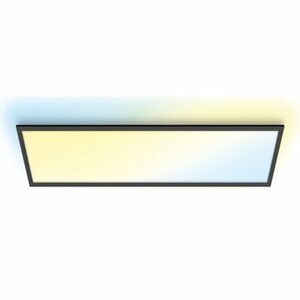 WiZ LED-Panel Rechteckig Tunable White 3400 lm Schwarz 119,5 cm x 29,5 cm