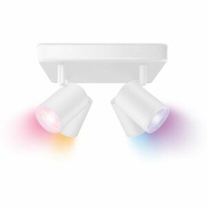 WIZ LED-Deckenleuchte Imageo 4er-Spot Tunable White & Color 1380 lm Weiß