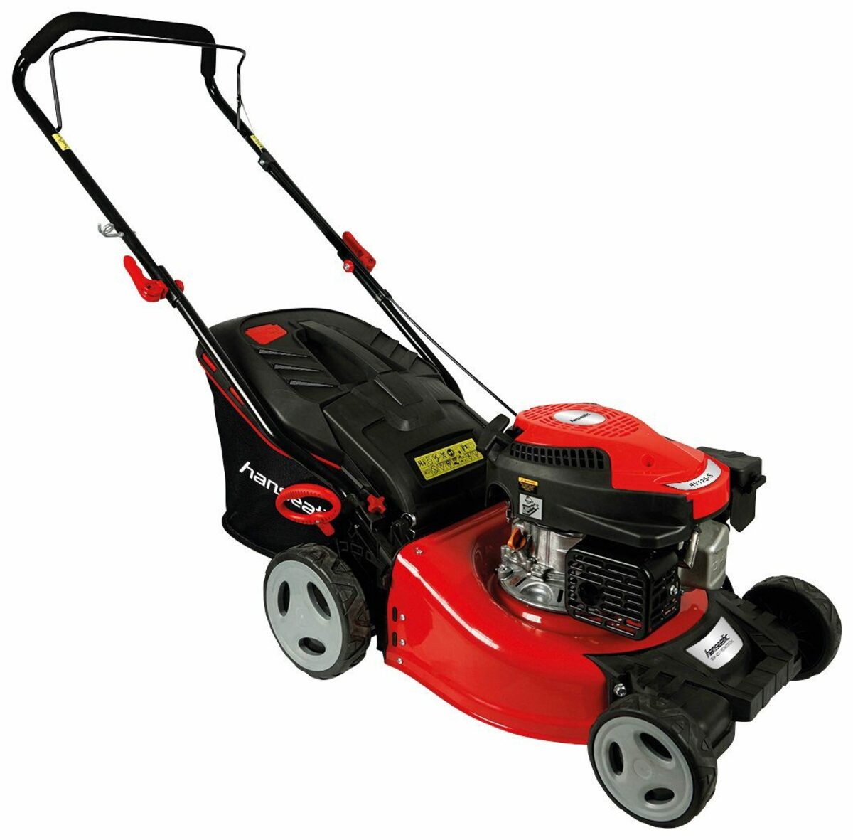 Bild 1 von Hanseatic Benzinrasenmäher »BRM 4213 Promo«, 42 cm Schnittbreite