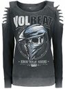 Bild 1 von Volbeat Bandana Skull Sweatshirt grau