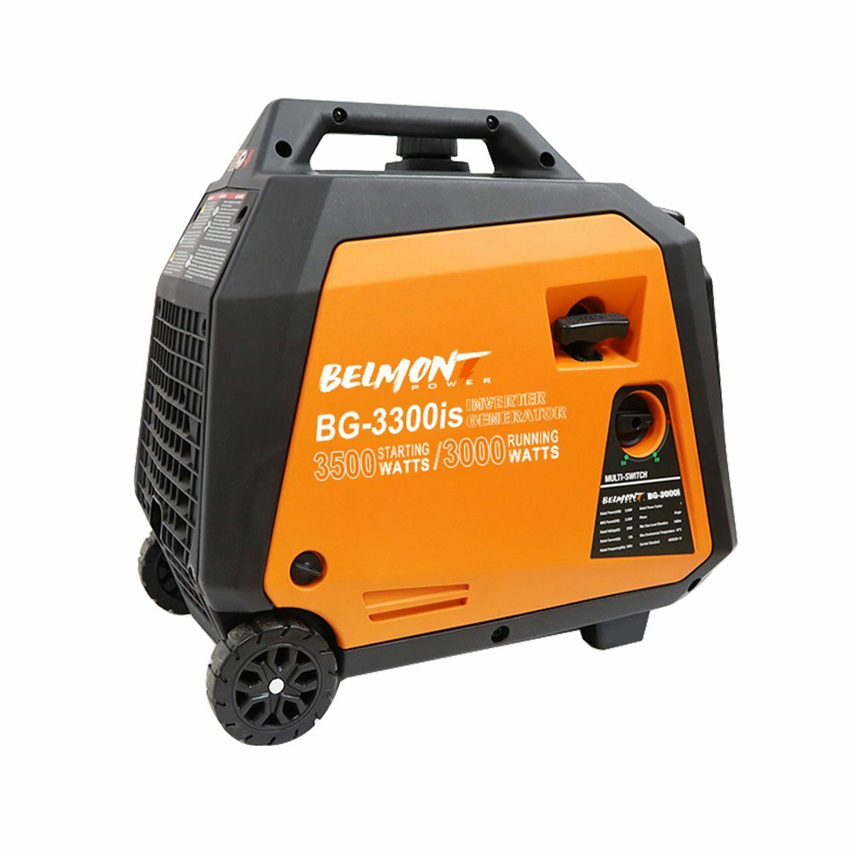 Bild 2 von BELMONT Stromgenerator »Power Generator BG3300i, 3 kW, Inverter, Silent«, 63dB leiser 4-Takt-Motor(max 3,3 kW)