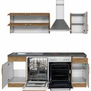 Bild 4 von Held Möbel Küchenzeile Sorrento 210 cm Wotaneiche-Wotaneiche
