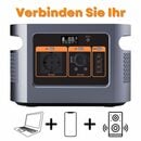 Bild 2 von Fine Life Pro Stromerzeuger »Power Station QE01-500W/1200W Mit Solar panel PV200«, (Set, 2-tlg., Notfall-Solar Generator), Bequem und leicht,500W/1200W Ausgangsleistung,500Wh/1008Wh