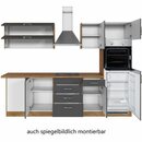 Bild 4 von Held Möbel Küchenzeile Sorrento 210/ 270 cm Anthrazit-Wotaneiche Winkel