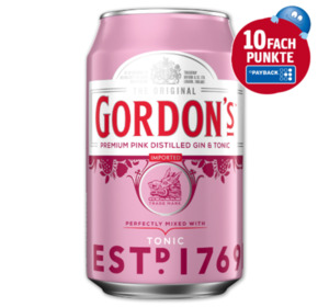 GORDON’S Pink Gin & Tonic oder Gin & Tonic*