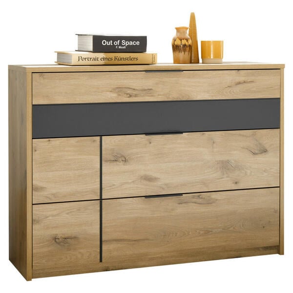 Bild 1 von Ti'me SIDEBOARD Graphit Eiche