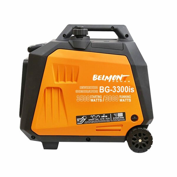 Bild 3 von BELMONT Stromgenerator »Power Generator BG3300i, 3 kW, Inverter, Silent«, 63dB leiser 4-Takt-Motor(max 3,3 kW)