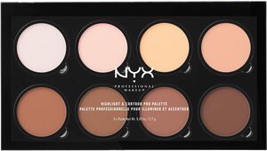 NYX Highlighter »NYX Professional Makeup Highlight & Contour Pro Palette«