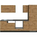 Bild 3 von Held Möbel Küchenzeile Sorrento 270 cm Wotaneiche-Grafit ohne E-Geräte