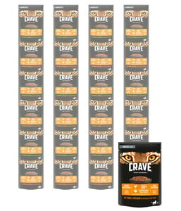 CRAVE™ Nassfutter für Katzen Pastete Adult, 24 x 85 g