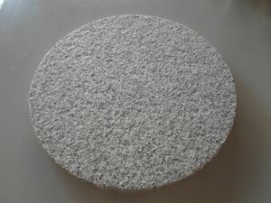 Granit-Trittstein
, 
grau, 5 x Ø 40 cm