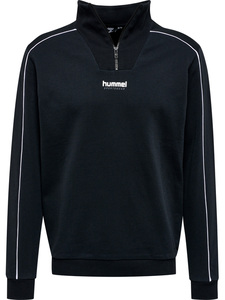 Hummel hmlLGC WESLEY HALF ZIP SWEATSHIRT, Sweatshirts in Größe XXL. Farbe: Black