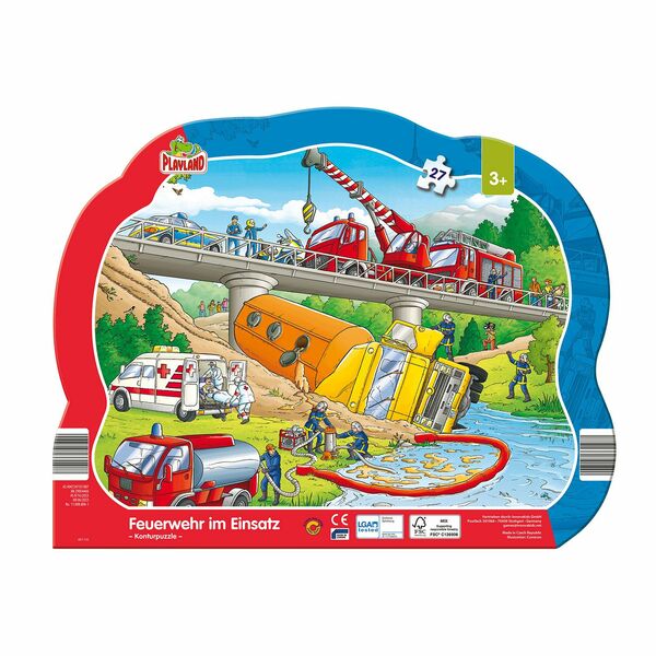 Bild 2 von PLAYLAND Rahmenpuzzle, 2er-Set