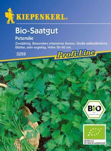 Kiepenkerl Bio-Saatgut Petersilie Gigante d’Italia
, 
Petroselinum crispum var. crispum, Inhalt: ca. 300 Pflanzen
