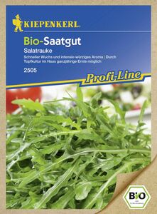 Kiepenkerl Bio-Saatgut Salatrauke
, 
Eruca sativa, Inhalt: ca. 100 Pflanzen
