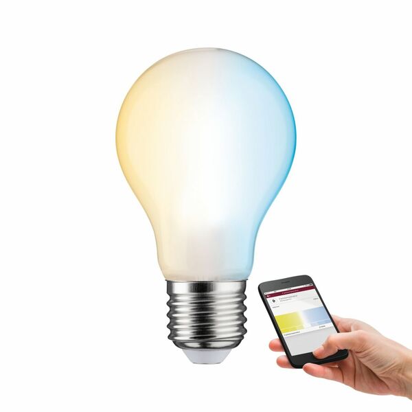 Bild 1 von Paulmann Smart Home Zigbee LED Leuchtmittel A60 matt, E27,Zigbee, Tunable White