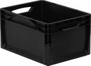 Bild 1 von Surplus Eurobox schwarz 40 x 30 x 22 cm (L x B x H), mit Handgriff