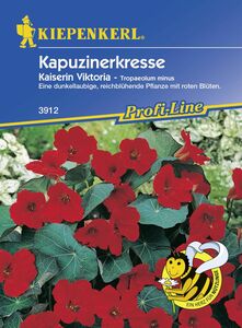 Kiepenkerl Kapuzinerkresse Kaiserin Victoria
, 
Tropaeolum minus, Inhalt: ca. 15 Pflanzen