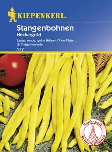 Kiepenkerl Stangenbohne Neckargold
, 
Phaseolus vulgaris var. vulgaris, Inhalt: 15-20 Stangen