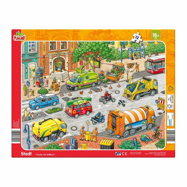 Bild 3 von PLAYLAND Rahmenpuzzle, 2er-Set