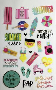 Glorex Sticker-Buch Summer Fun