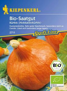 Kiepenkerl Bio-Saatgut Kürbis Uchiki Kuri
, 
Cucurbita maxima, Inhalt: ca. 5 Pflanzen