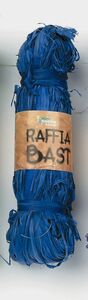 Glorex Raffia-Bast dunkelblau, 50 g