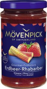 Mövenpick Gourmet-Frühstück  Erdbeer-Rhabarber