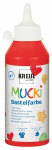 Kreul Mucki Bastelfarbe rot, 250 ml