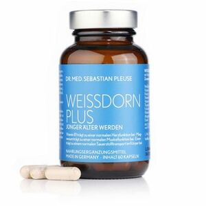 Dr. med. Sebastian Pleuse Weißdorn Plus mit Mineralstoffen und Vitaminen, 60 Stück