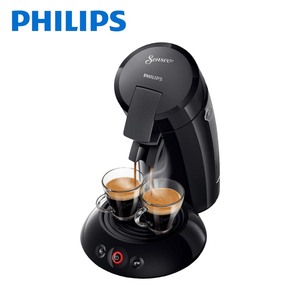 SENSEO HD6553/67 • Kaffeepadmaschine • mit Crema Plus Technologie • 1 – 2 Tassen gleichzeitig