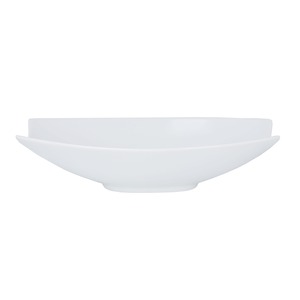 METRO Professional ALASINA Schale, Porzellan, oval, 32 x 21 x 8.5 cm, weiß