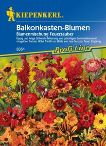 Kiepenkerl Balkonkasten-Blumen Mix Feuerzauber
, 
Inhalt: ca. 4 lfd. Meter