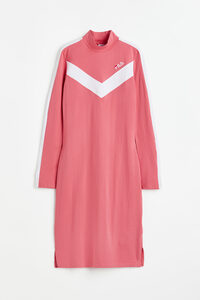 Fila Biaca Long Sleeved Dress Pink, Alltagskleider in Größe M