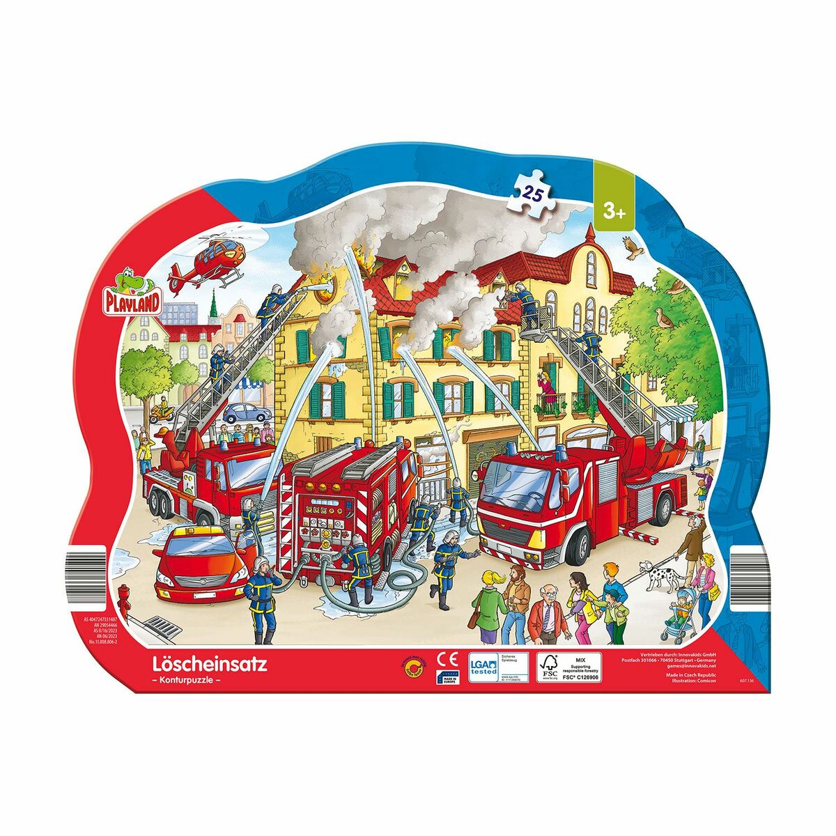 Bild 1 von PLAYLAND Rahmenpuzzle, 2er-Set