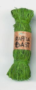 Glorex Raffia-Bast gelbgrün, 50 g