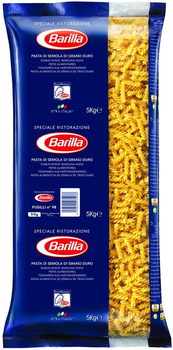 Bild 1 von Barilla Fusilli No. 98 Spirelli Nudeln (5 kg)